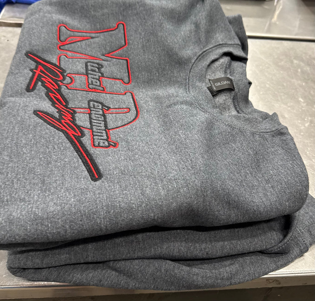 Embroidered Crew Neck MD Racing sweatshirt