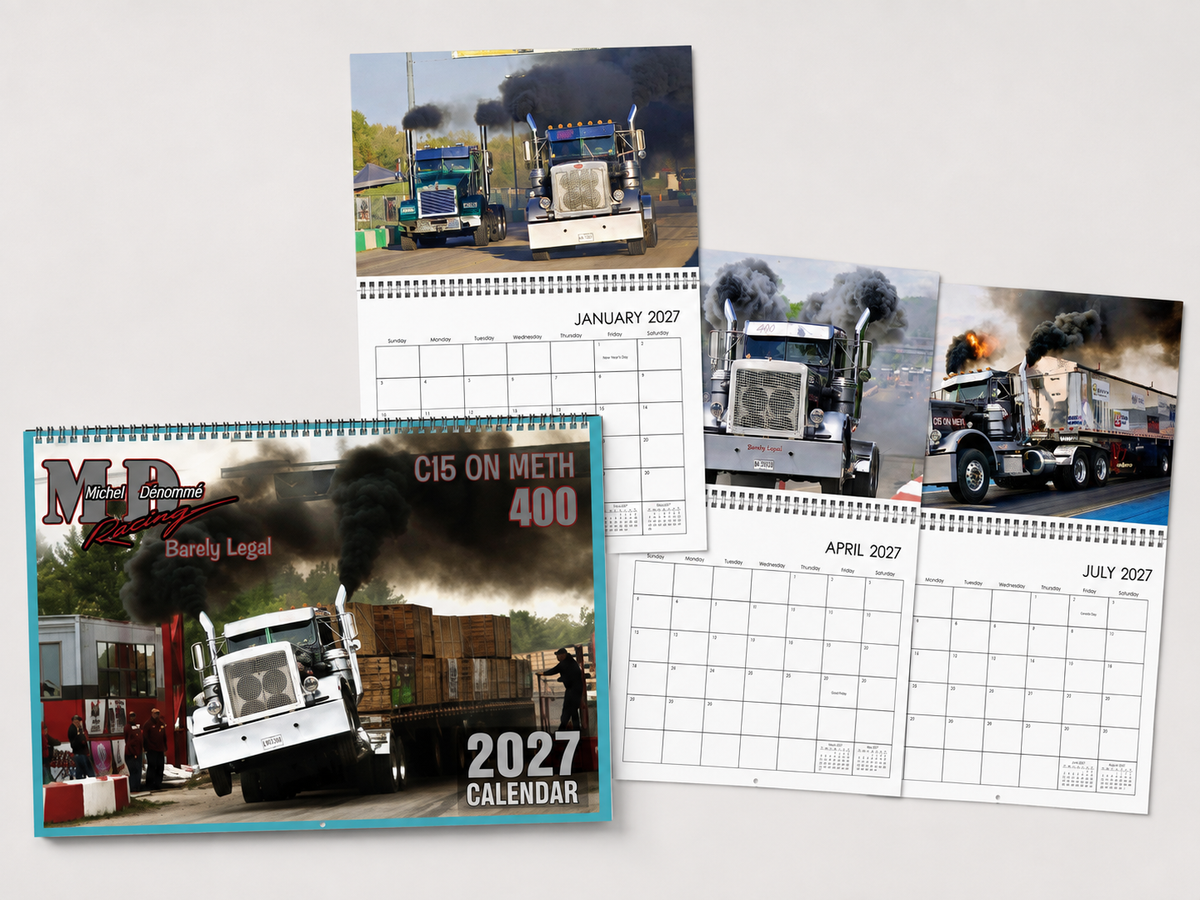 2027 Michel Dénommé Photo Wall Calendar