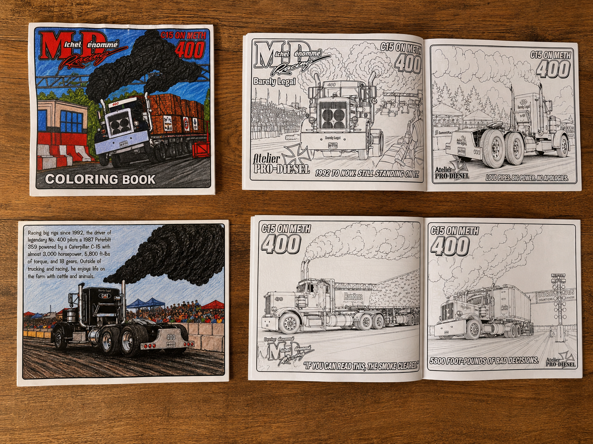 22 Page Kids Coloring Book