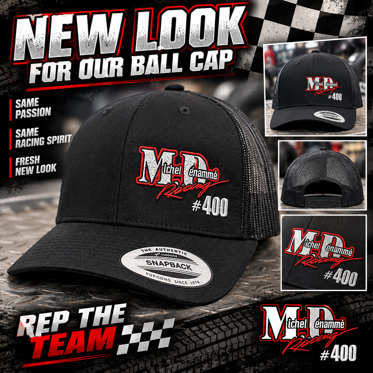 MD Racing #400 Hat
