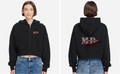 Michel Dénommé Racing Full Zip Cropped Hoodie